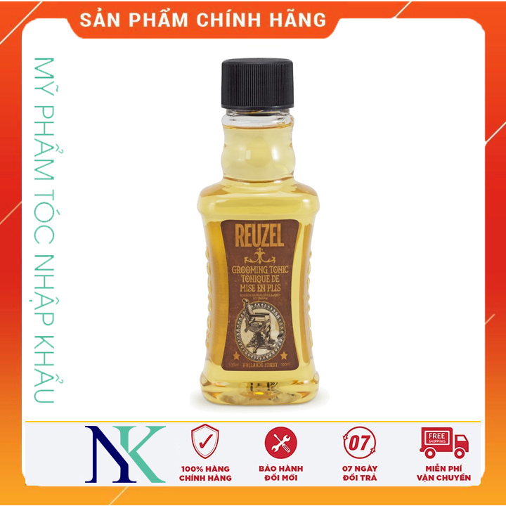 [Hcm]Nước Chải Tóc Reuzel Grooming Tonic Tạo Độ Phồng Tự Nhiên 100Ml