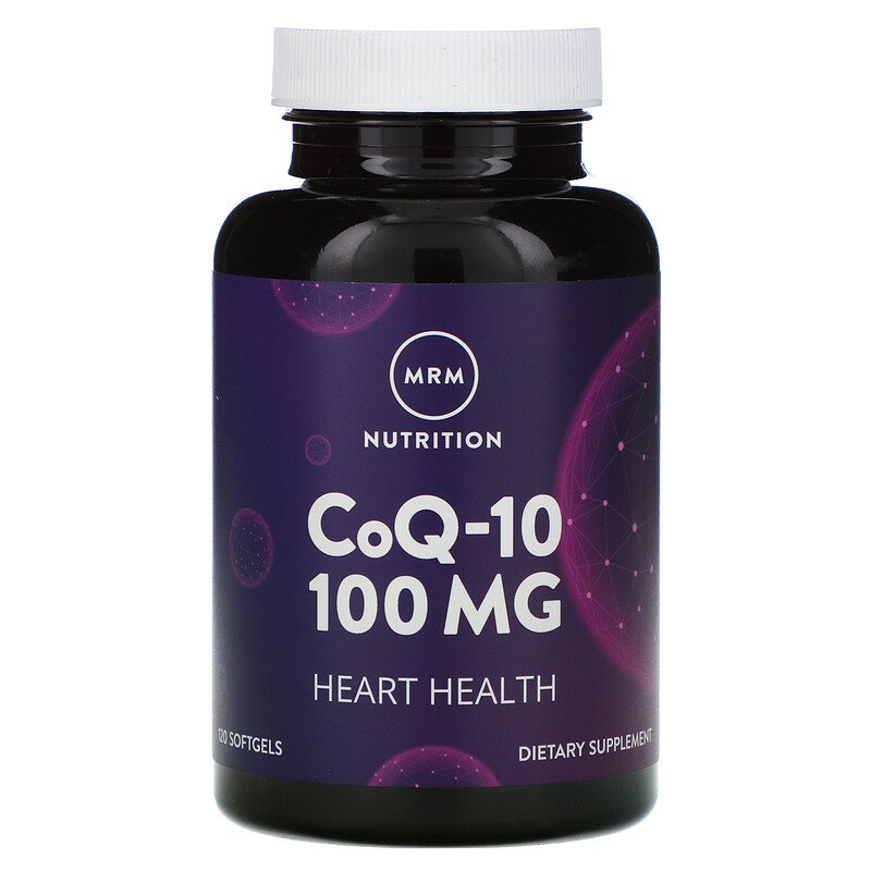 [Hcm]Mrm Nutrition Coq - 10 100 Mg 120 Softgels