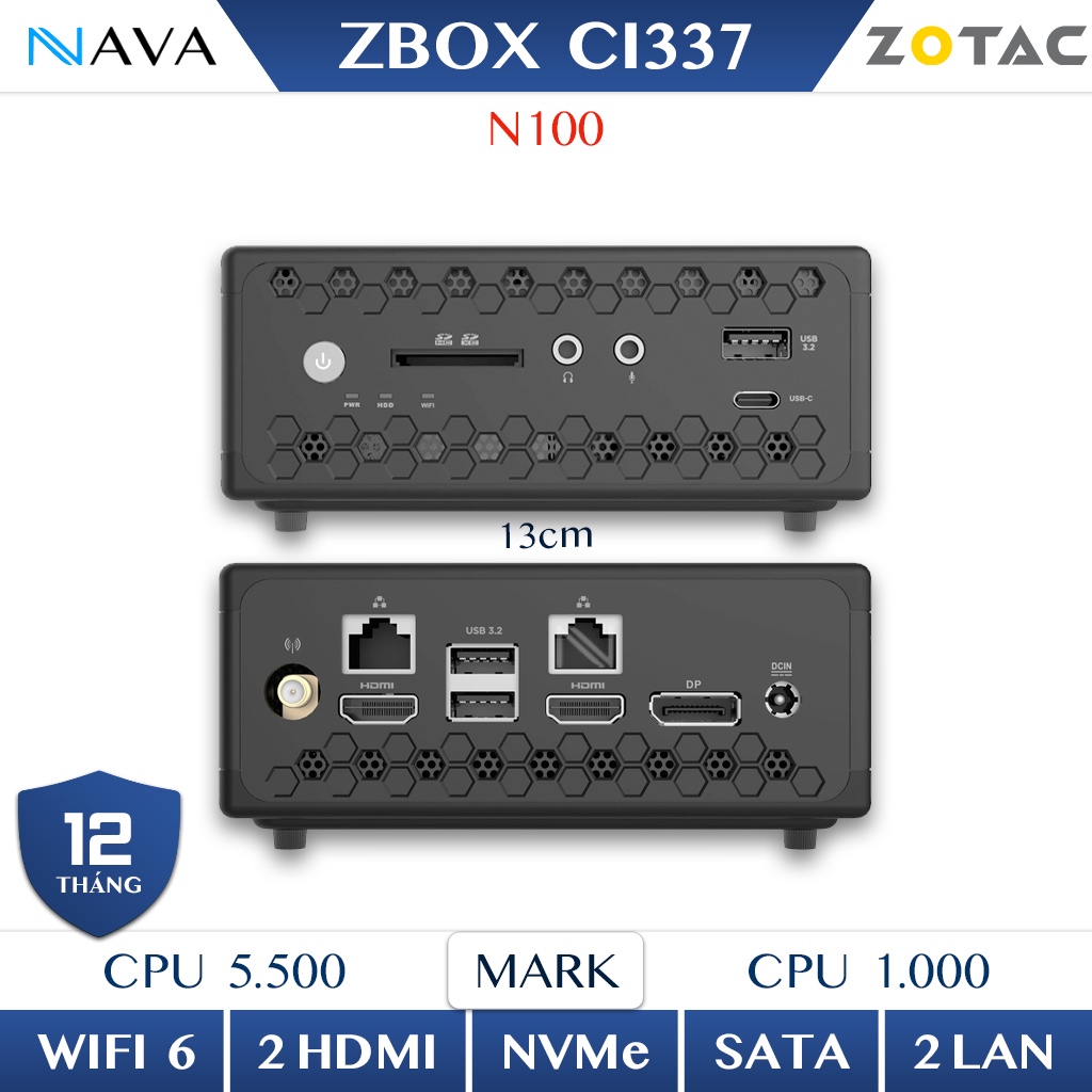 Mini pc Intel N150 N100 Zotac Nano Zbox-CI337 GMKtec G3 Plus Beelink EQ14 Wi6 12th Tiny N200