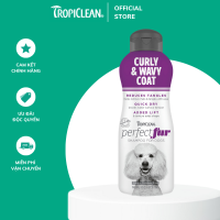 Sữa tắm cho chó poodle chó lông xoăn dễ bị rối lông Tropiclean Perfect Fur ® Curly and Wavy Coat 473ml