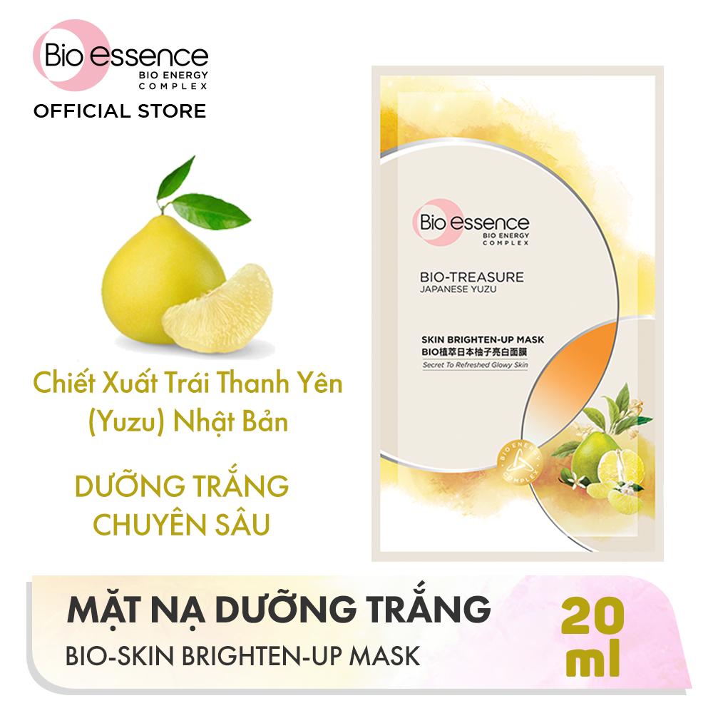 Mặt Nạ Dưỡng Sáng Da Chiết Xuất Quả Thanh Yên Bio Essence Skin Brighten - Up Mask(Yuzu) 20Ml