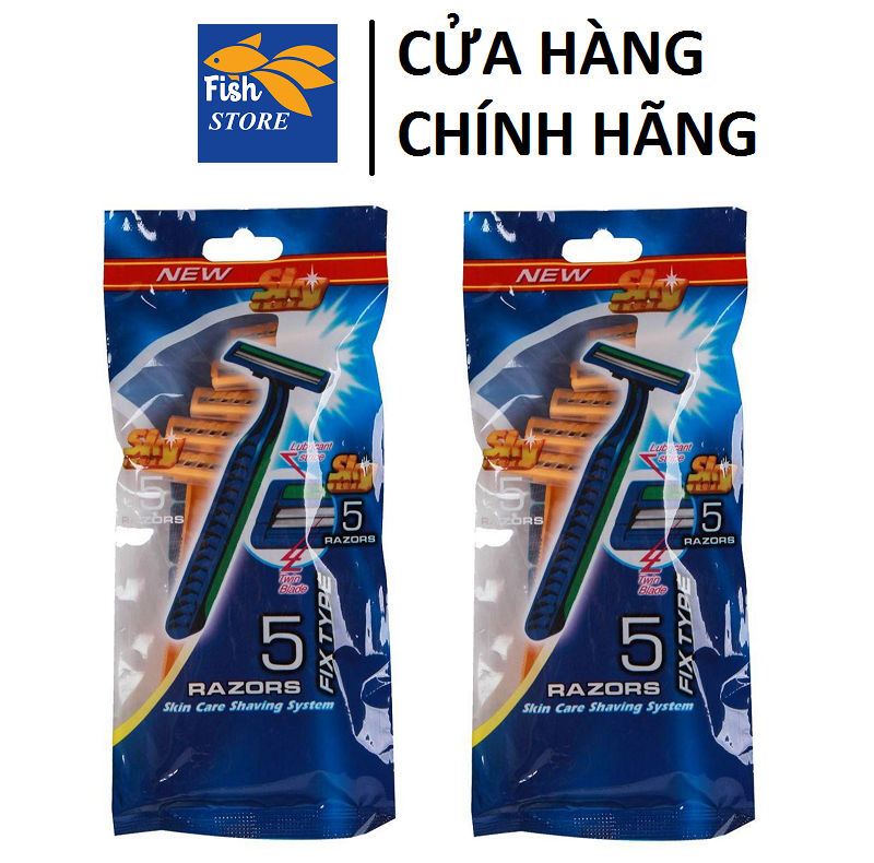 (Tặng Quà) Bộ 5 dao cạo nữ mềm mượt êm dịu