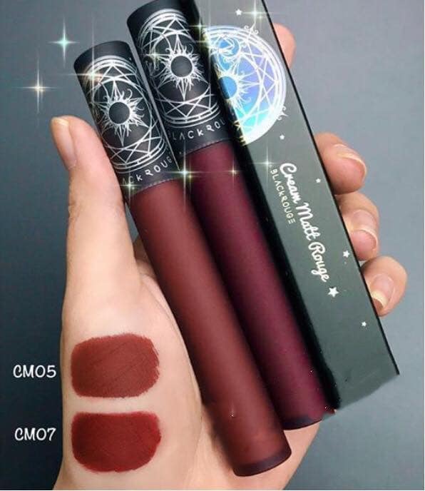Son Black Rouge Cream Matt Rouge – Son Kem Siêu Lì CM  Bao Đẹp  Mùi Thơm  Không Hắc. Có Tem  Mã Vạch Đầy Đủ