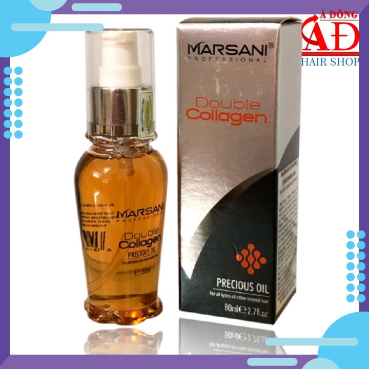 [Chính hãng] Tinh dầu dưỡng bóng MARSANI DOUBLE PRECIOUS OIL 80ml