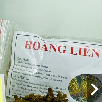 Hoàng Liên (Gói 0.5Kg) - Tmc081