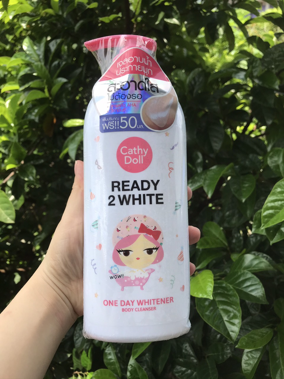 Sữa tắm làm trắng da CathyDoll mờ thâm làm đều màu da loại bỏ vết tàn nhang làm săn chắc cơ 500ml_NamThuy Mart