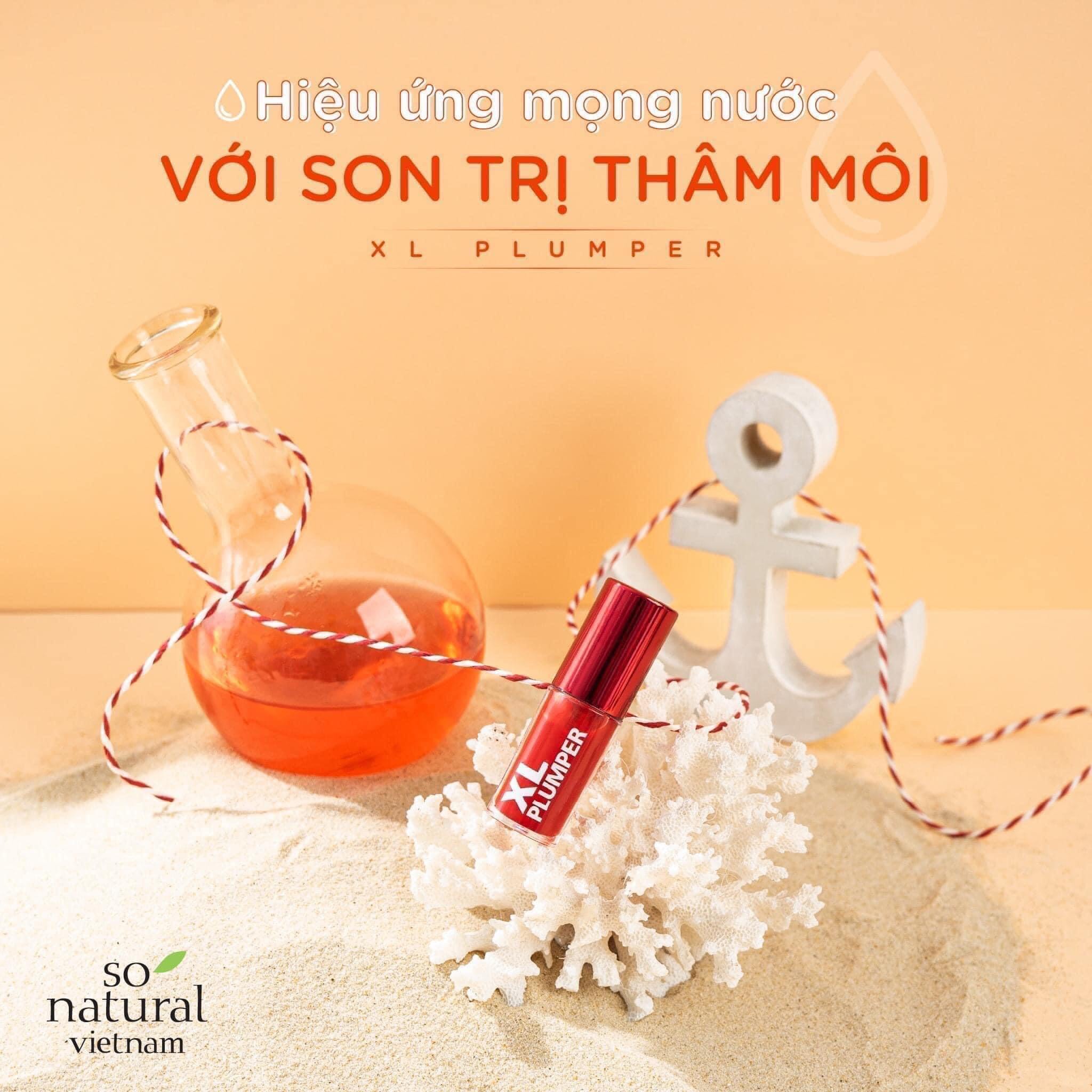 [Hcm]Son Chống Thâm Và Dưỡng Môi Xl Plumper So Natural L Nhập Khẩu Chính Hãng Hàn Quốc