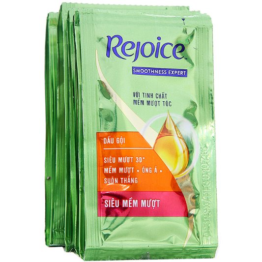 [HCM]Combo 10 Dây Dầu gội Rejoice siêu mượt 12 gói x 6g