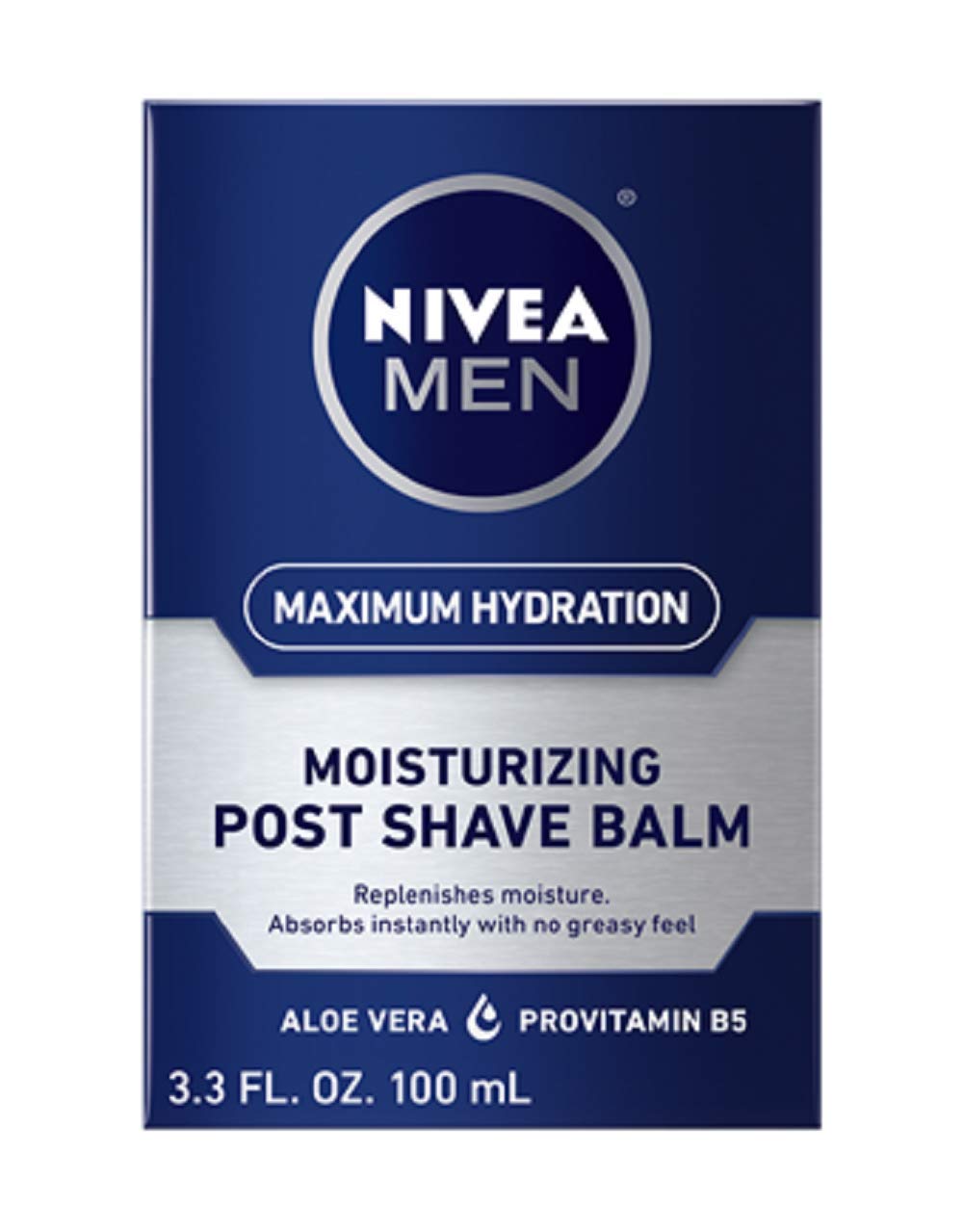 Dưỡng ẩm da sau khi cạo râu cho nam NIVEA Men Maximum Hydration Moisturizing Post Shave Balm 100ml (Mỹ)