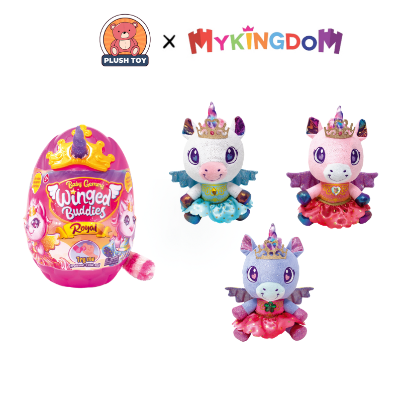 Đồ Chơi Thú Cưng Quả Trứng Baby Gemmy - Kỳ Lân Diệu Kỳ Plush Toy GD035A1 - Giao hàng ngẫu nhiên