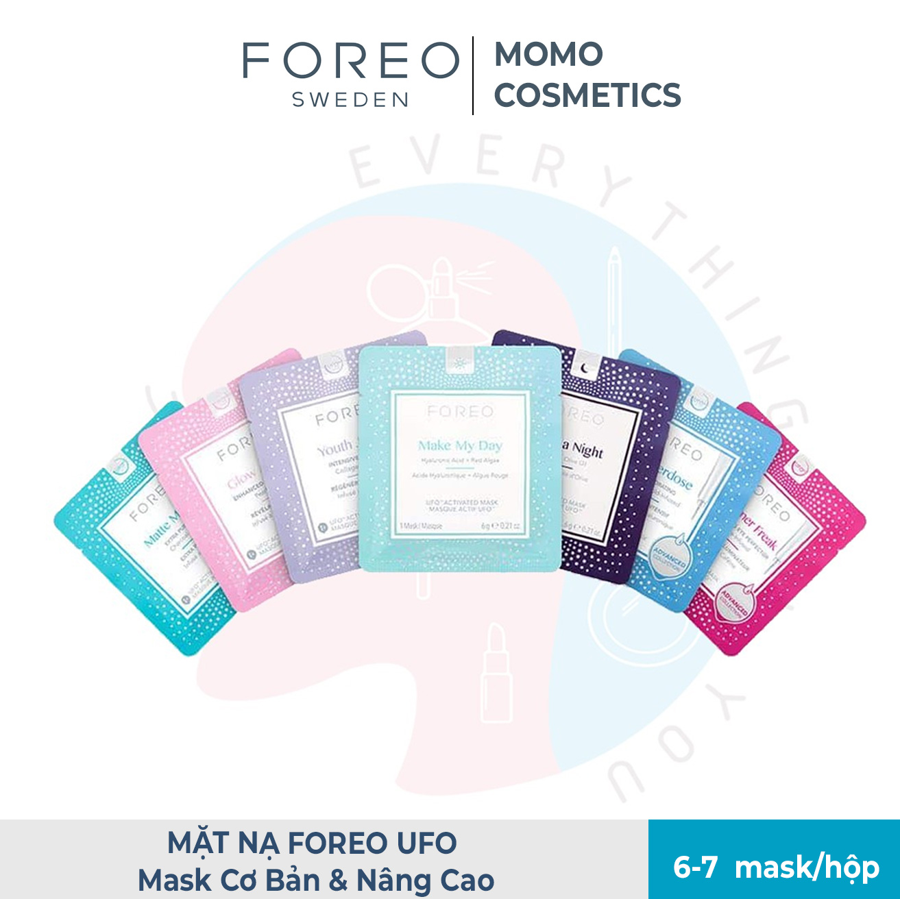 [Chính Hãng Có Sẵn] Mặt Nạ Foreo Ufo Mask Cơ Bản Và Nâng Cao - Usa - Date 2023 [ Full Box]