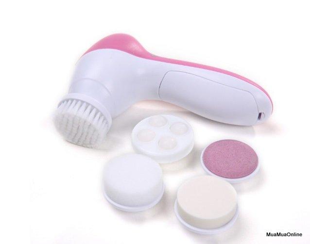 Máy Massage Rửa Mặt 5 Trong 1 Đa Năng Cao Cấp
