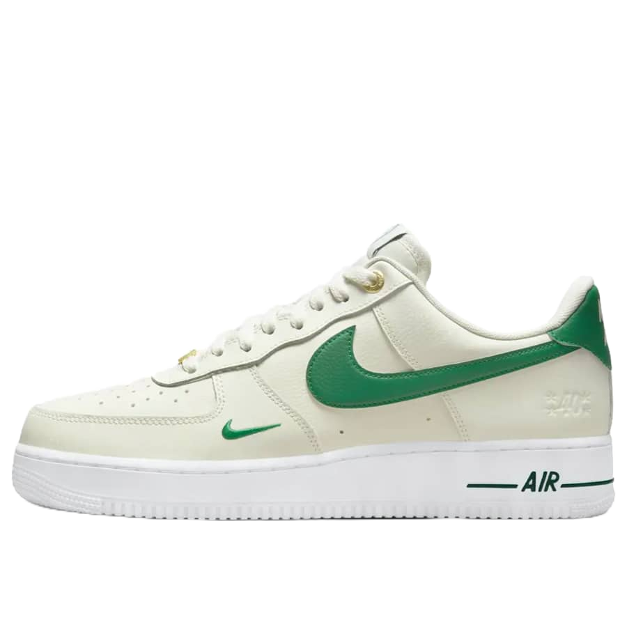 Chính Hãng Giày Nike Air Force 1 40TH Anniversary White Green v White Black