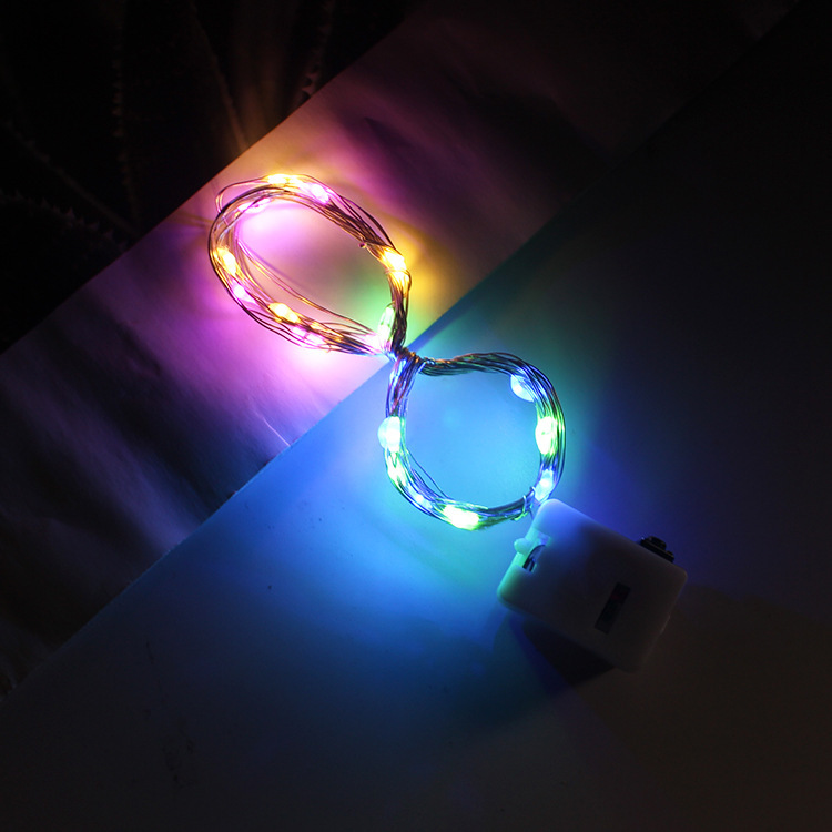 Đèn led 7 màu gắn đèn lồng trung thu các loại đèn lồng khác và làm phụ kiện trang trí