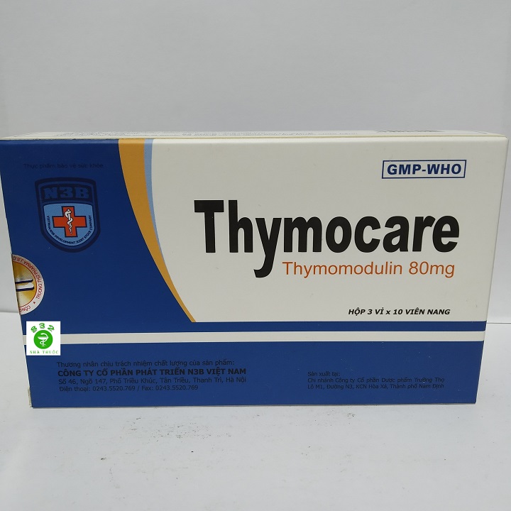 Thymocare Tăng Sức Đề Kháng Miễn Dịch Của Cơ Thể