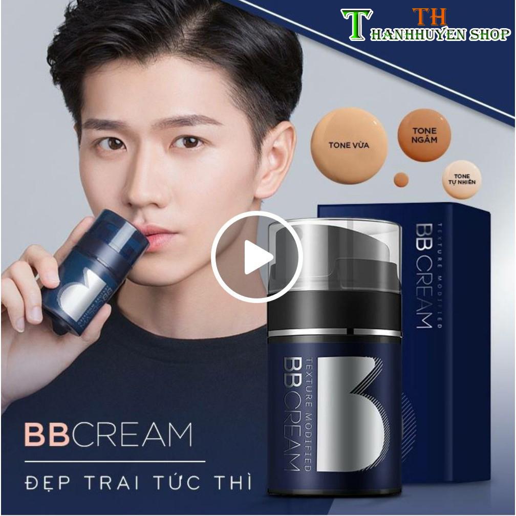 (Chính Hãng) Kem Che Khuyết Điểm Bb Cream Cho Nam Giới - Làm Trắng - Che Mụn - Che Thâm - Che Sẹo - Kiềm Dầu - Freeship Toàn Quốc