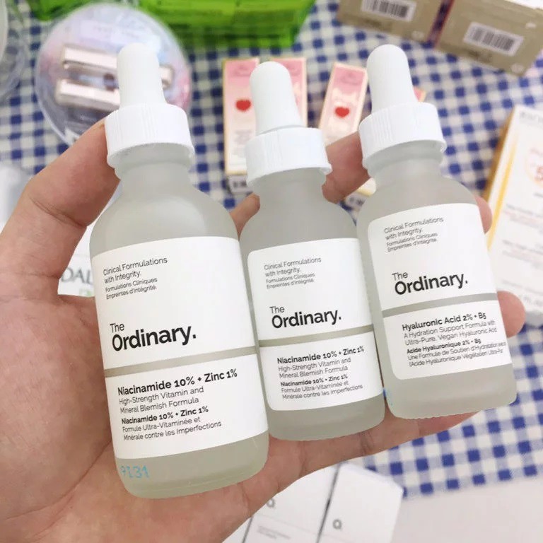 Serum Ngăn Ngừa Mụn Sáng Da Niacinamide 10% + Zinc 1% The Ordinary 30Ml