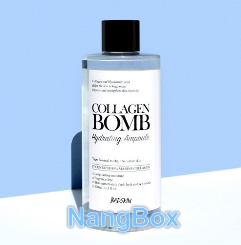 [HCM]Tinh Chất Collagen Ẩm Mượt Da BADSKIN COLLAGEN BOMB HYDRATING AMPOULE