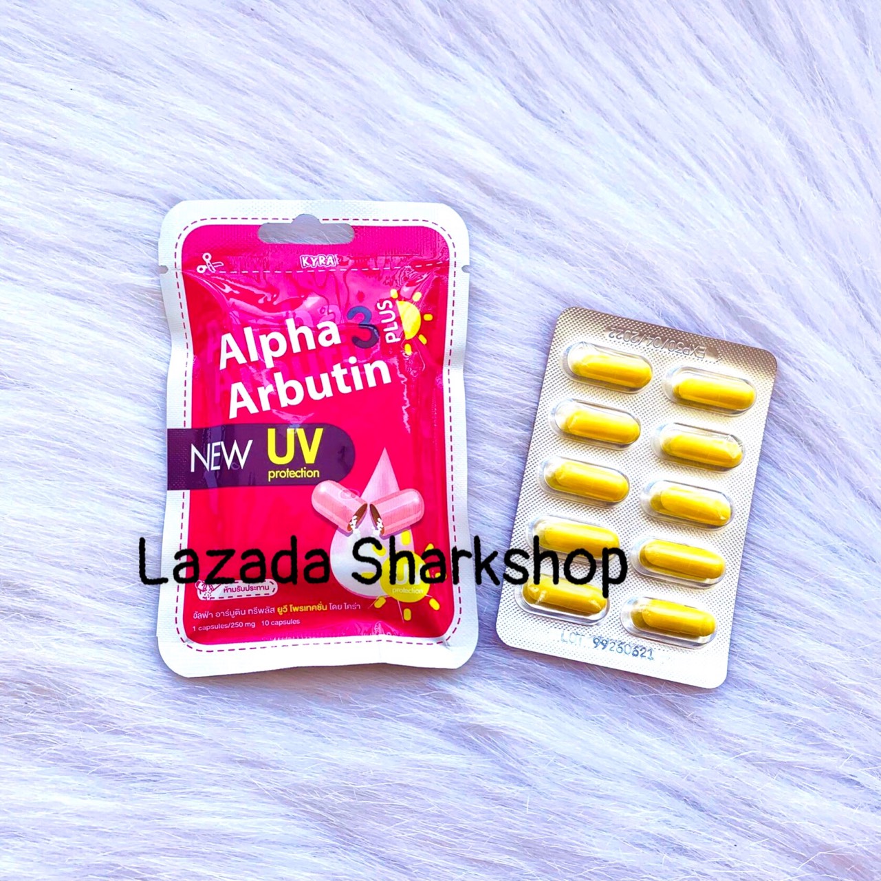 [Chính Hãng] Viên Kích Trắng Alpha Arbutin 3 Plus+ Hộp 10 Viên Mẫu Mới