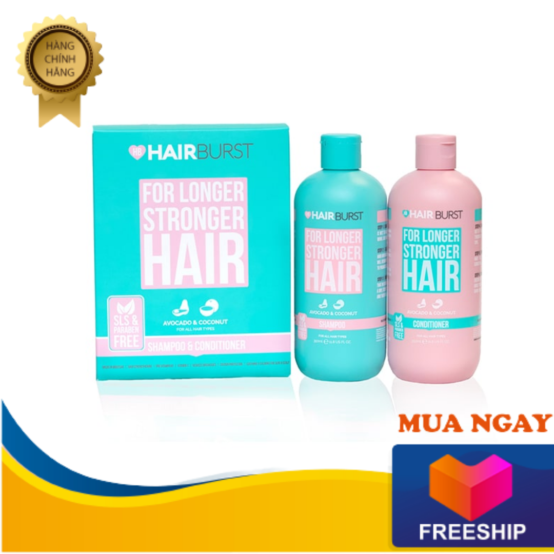 Cặp Dầu Gội & Xả Hairbust Chống Rụng Tóc 350Ml Của Anh