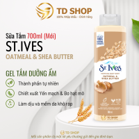 Sữa tắm Tẩy da chết Dưỡng ẩm Sáng da St.Ives Yến mạch Cam chanh Muối biển 450ml 700ml - TD Shop