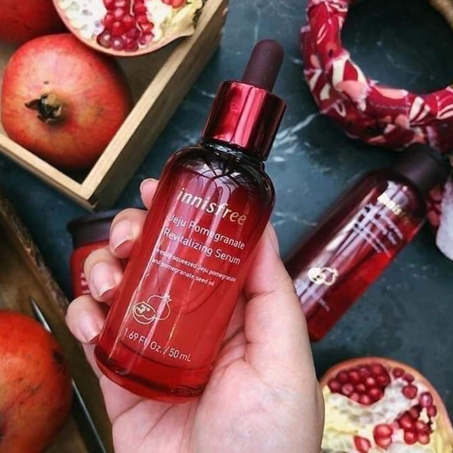 Serum Lựu Đỏ Innisfree New 2019 Chuẩn Auth Date 2022 Chất Lượng Đảm Bảo An Toàn Đến Sức Khỏe Người Sử Dụng Cam Kết Hàng Đúng Mô Tả