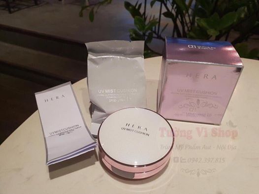 PHẤN NƯỚC HERA TẶNG KÈM LÕI SƠ CUA