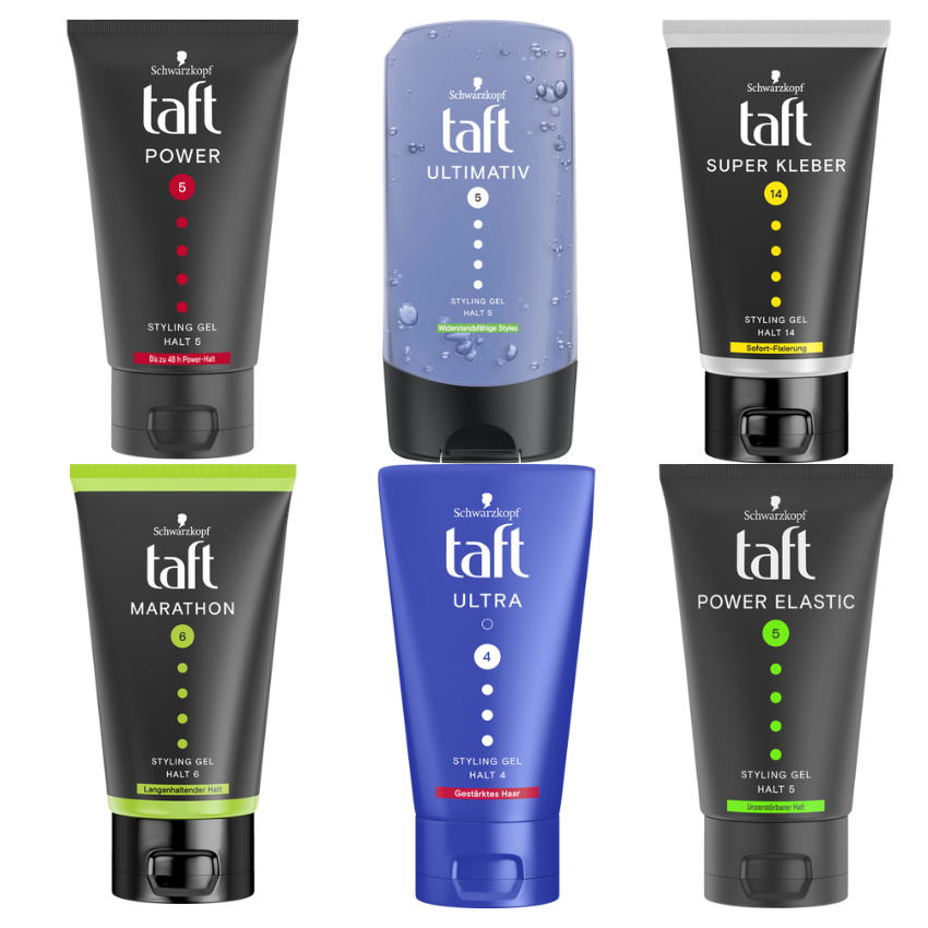 (New 2021) Gel Vuốt Tóc Schwarzkopf Taft Tạo Nếp Cho Tóc Một Cách Dễ Dàng Nhất Đầy Đủ Các Cấp Độ 14 150 Ml