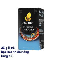 [Nhập khẩu độc quyền] TRÀ CURTIS - BÁ TƯỚC ELEGANT (25 túi có bao thiếc) - Elegant Earl Grey