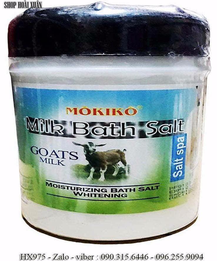 [HCM]Muối tắm toàn thân MÔKIKÔ dùng thay thế sữa tắm hàng ngày – HX975