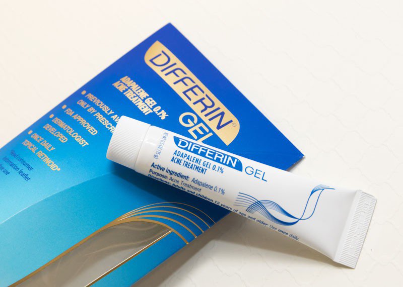 Gel giảm mụn Differin adapalene 0.1 chính hãng