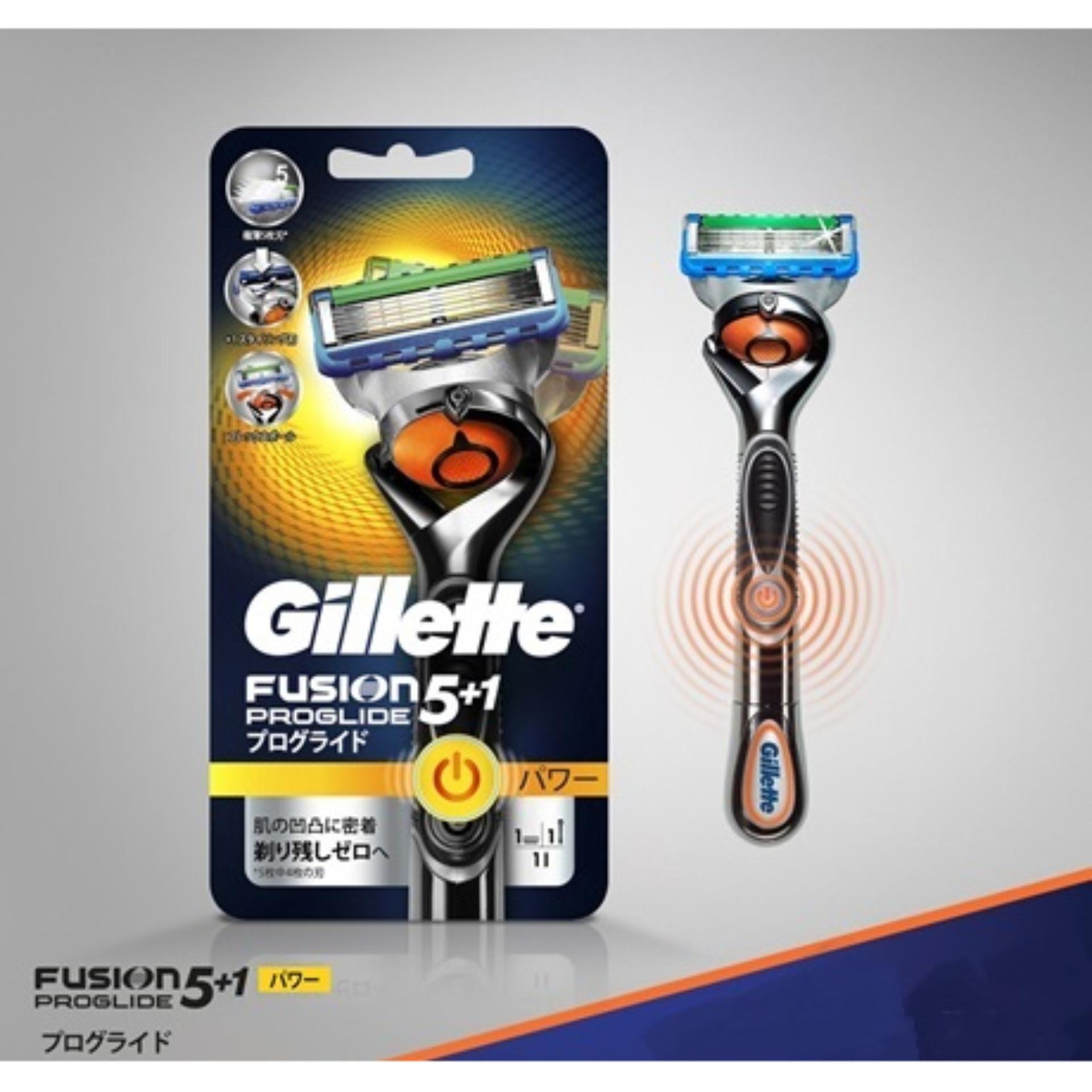 Dao cạo râu Gillette Fusion Proglide chạy pin