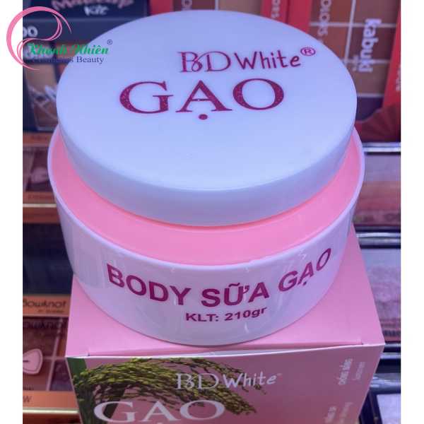 [Hcm]Kem Dưỡng Body Nak Sữa Gạo Bd White 210G - 8936115241187