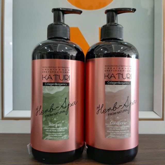 [Hcm][Chỉ Bán Hàng Chính Hãng] Bộ Đôi Dầu Gội - Xả Phục Hồi Và Kích Thích Mọc Tóc Katuri