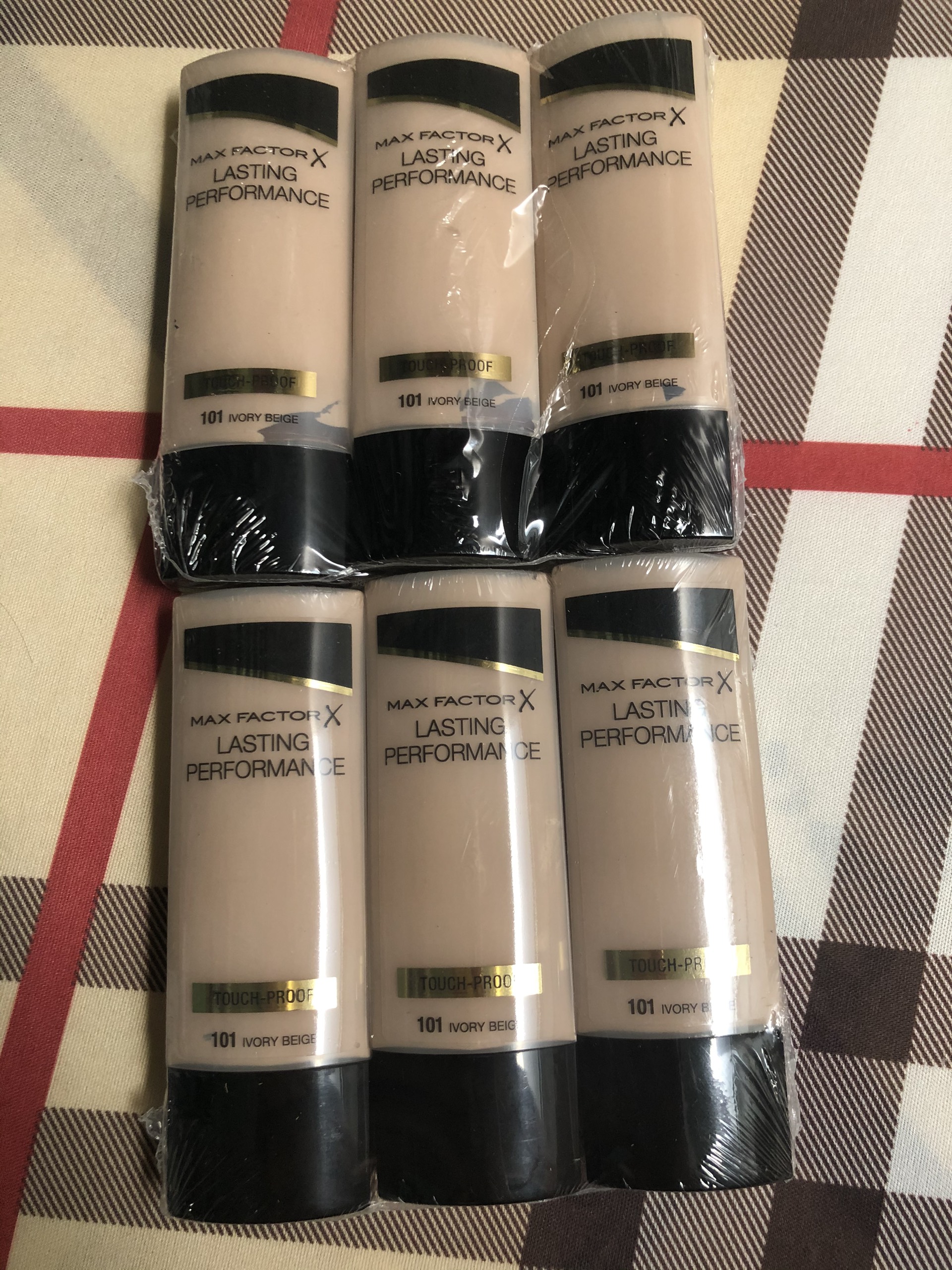 Kem Nền Trang Điểm Max Max Factor Lasting Performance Foundation 101 Ivory Beige 35Ml.made In Usa