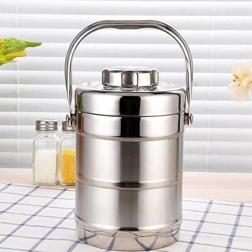 Camen giữ nhiệt 3 ngăn công nghệ Hàn Quốc. HỘP CƠM GIỮ NHIỆT 3 NGĂN - CAMEN INOX 3 TẦNG - HỘP ĐỰNG C