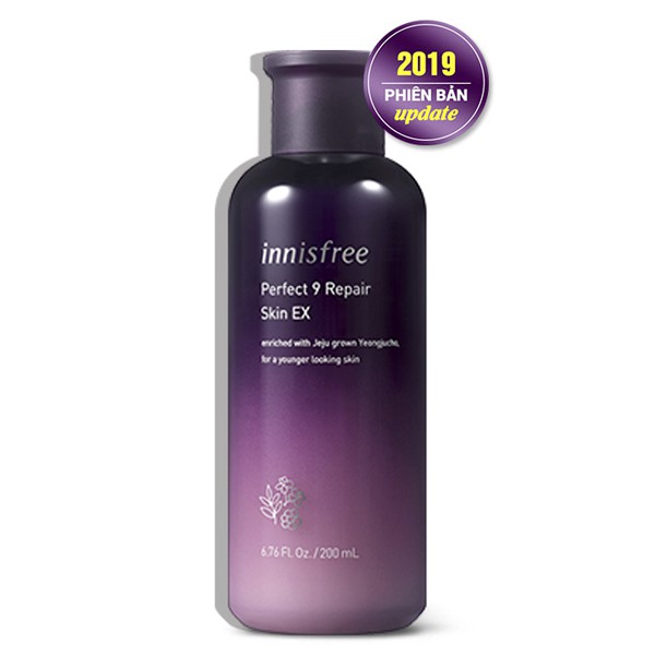 [Hcm]Nước Hoa Hồng Innisfree Perfect 9 Repair Skin Ex 200Ml