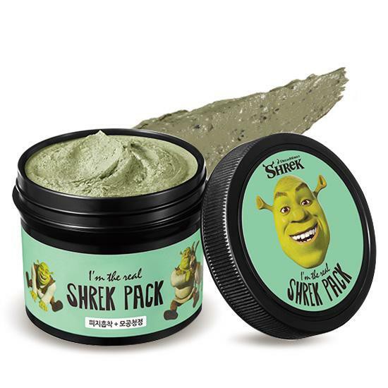 Mặt Nạ Tươi Đất Sét Bùn Non Im The Real Shrek Pack 100G