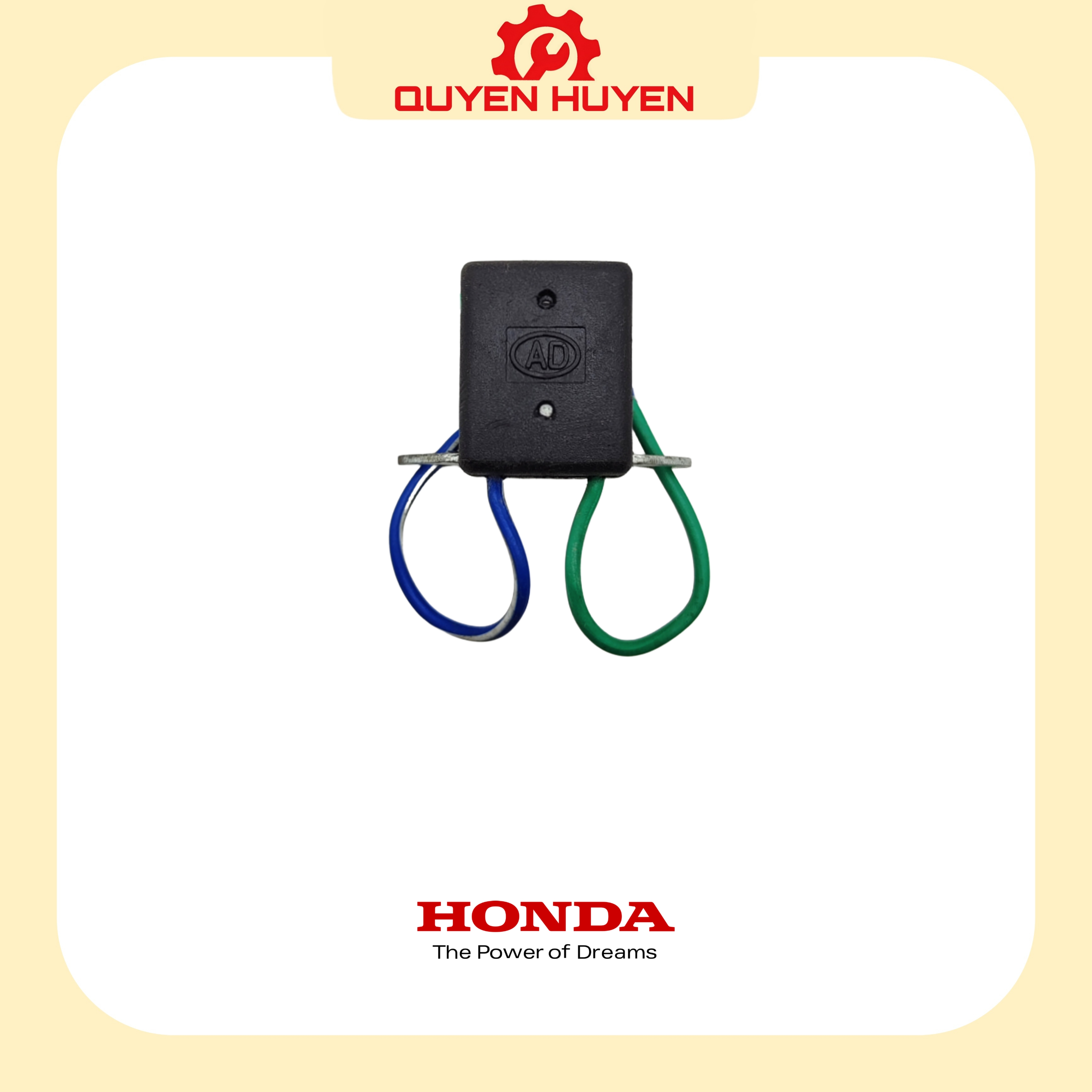 Cục khiển xe máy - Jack kích nguồn Honda Yamaha - Dream Wave Cub Future Jupiter Sirius