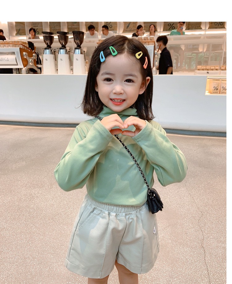 (Bé trai - Bé gái) Áo giữ nhiệt thun nỉ cao cổ 3 phân áo dài tay cực ấm cho bé 1-10 tuổi xuất Hàn nhiều màu