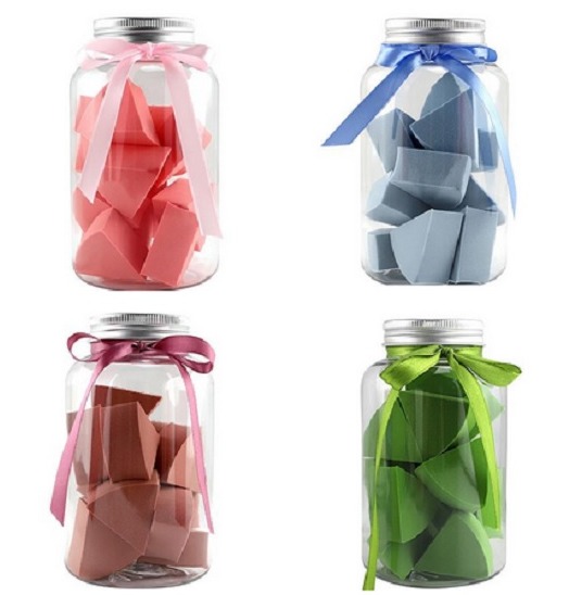 [Hcm][Giao Màu Ngẫu Nhiên] Set 12 Mút Trang Điểm Tán Kem Nền Tam Giác Tiện Dụng Ailisha