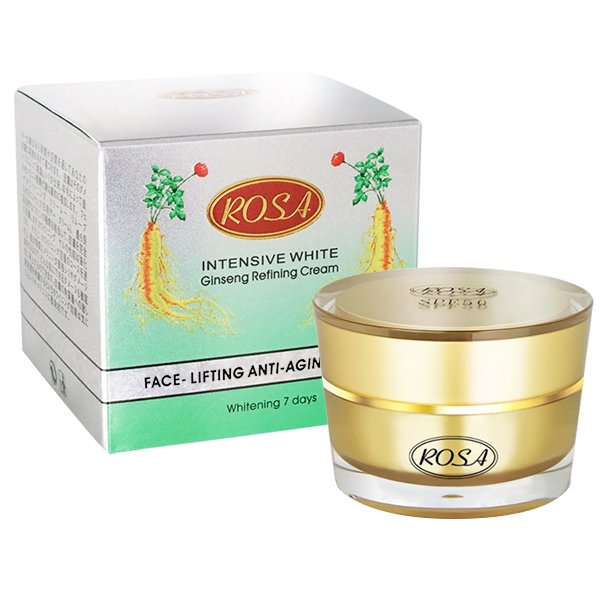 KEM ROSA NHÂN SÂM ĐỎ - ROSA INTENSIVE WHITE GINSENG REFINING CREAM 20G - Chống Lão Hóa - Trắng Da