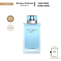 Nước hoa nữ Dolce & Gabbana Light Blue Eau Intense 100ml - Quyến Rũ - Cao Cấp