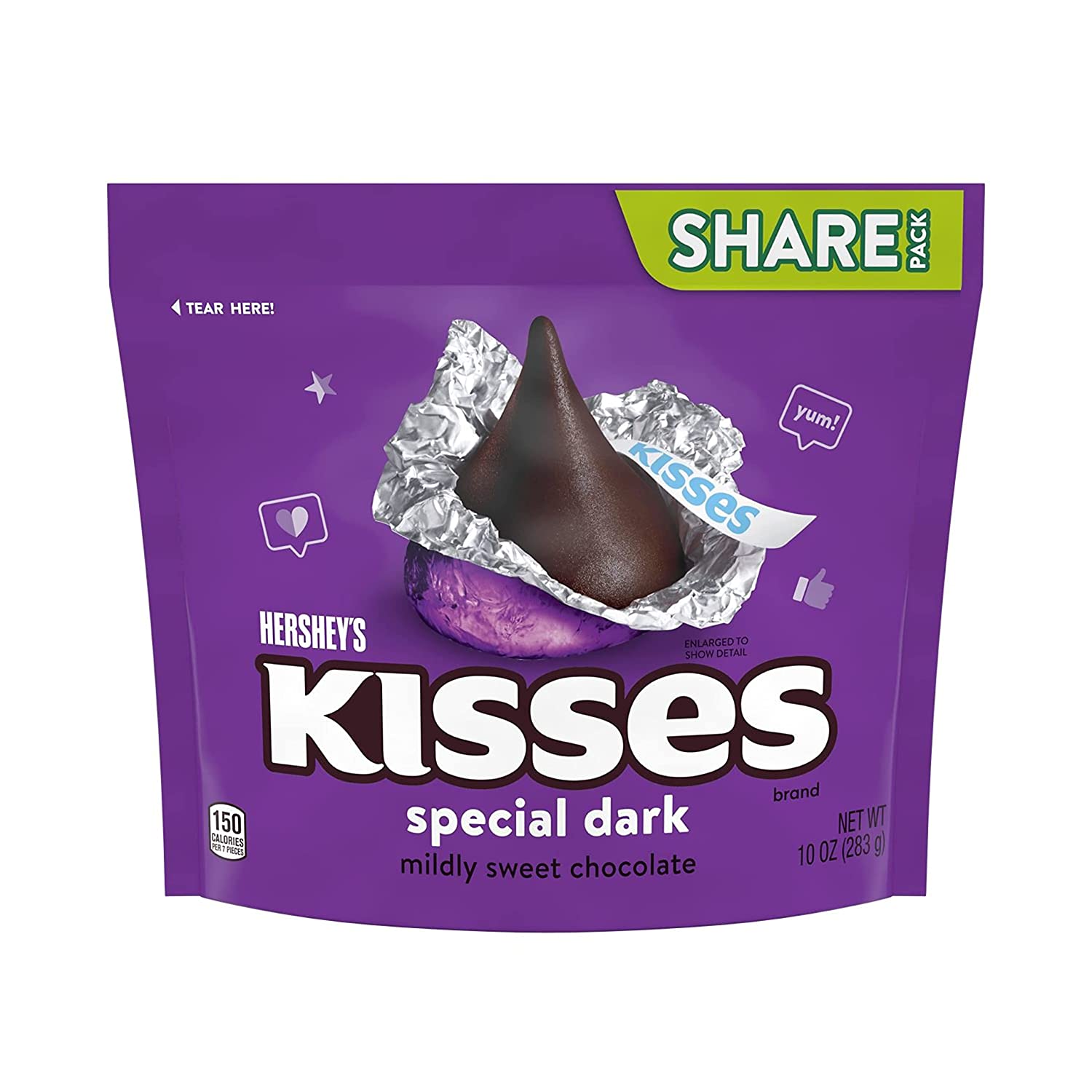 Date 7/25  Socola Hershey’s Kisses Special Dark 283g share pack