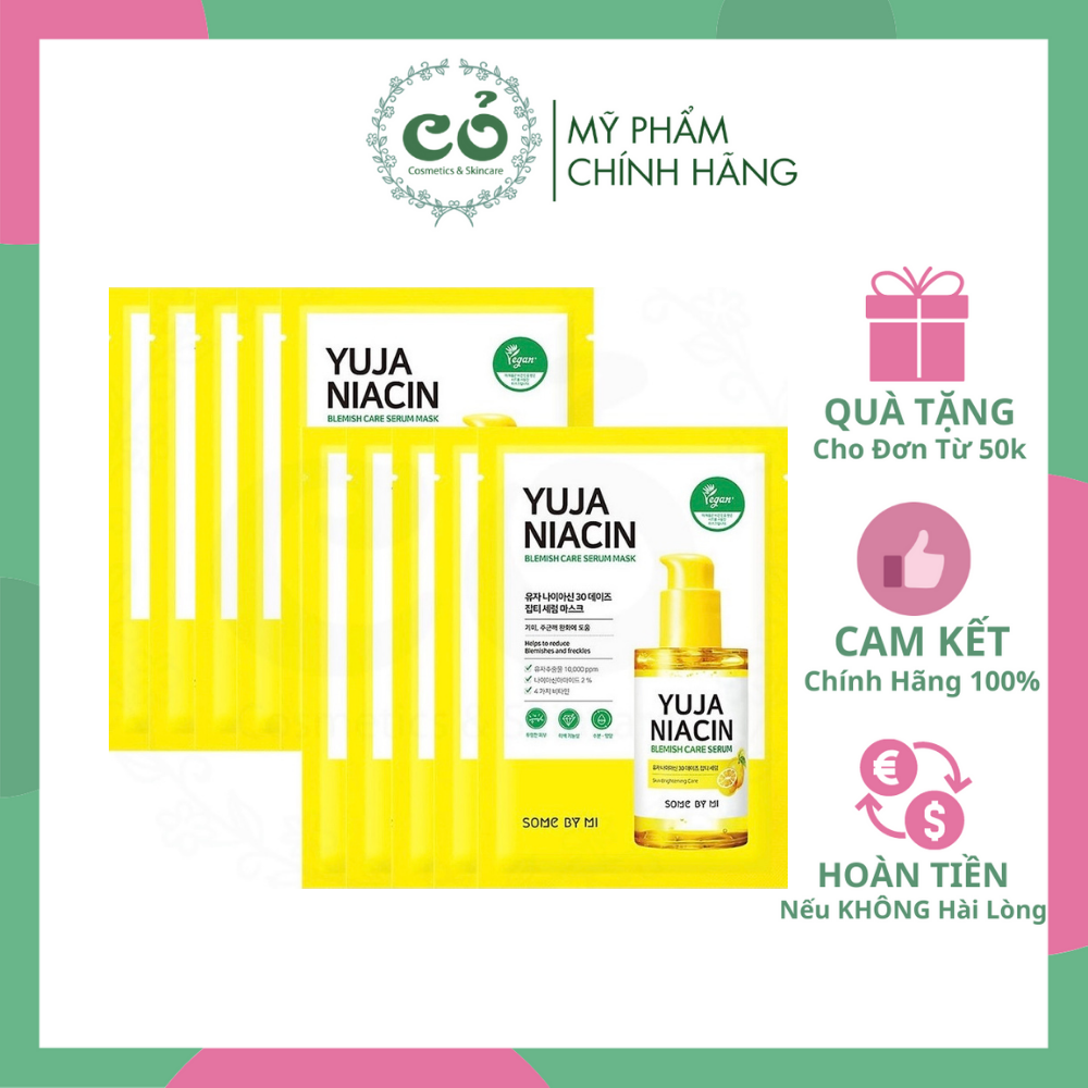 Mặt Nạ Giấy Some By Mi Yuja Niacin Blemish Care Serum Mask Cam Kết Hàng Đúng Mô Tả Chất Lượng Đảm Bảo An Toàn Đến Sức Khỏe Người Sử Dụng Đa Dạng Mẫu Mã Màu Sắc Kích Cỡ