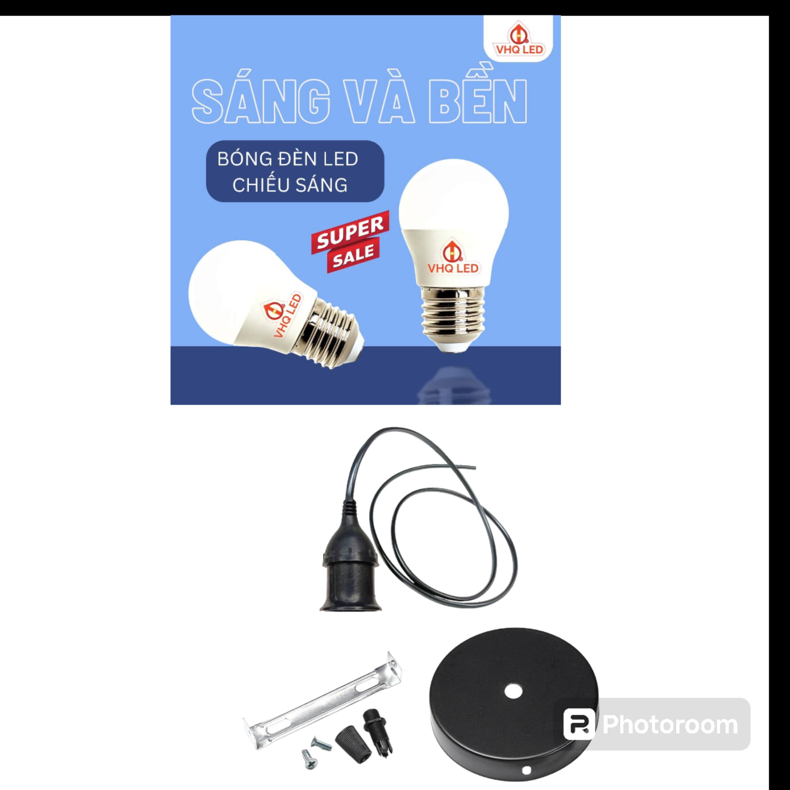 Đèn tre 2 lớp- đèn trang trí thả trần