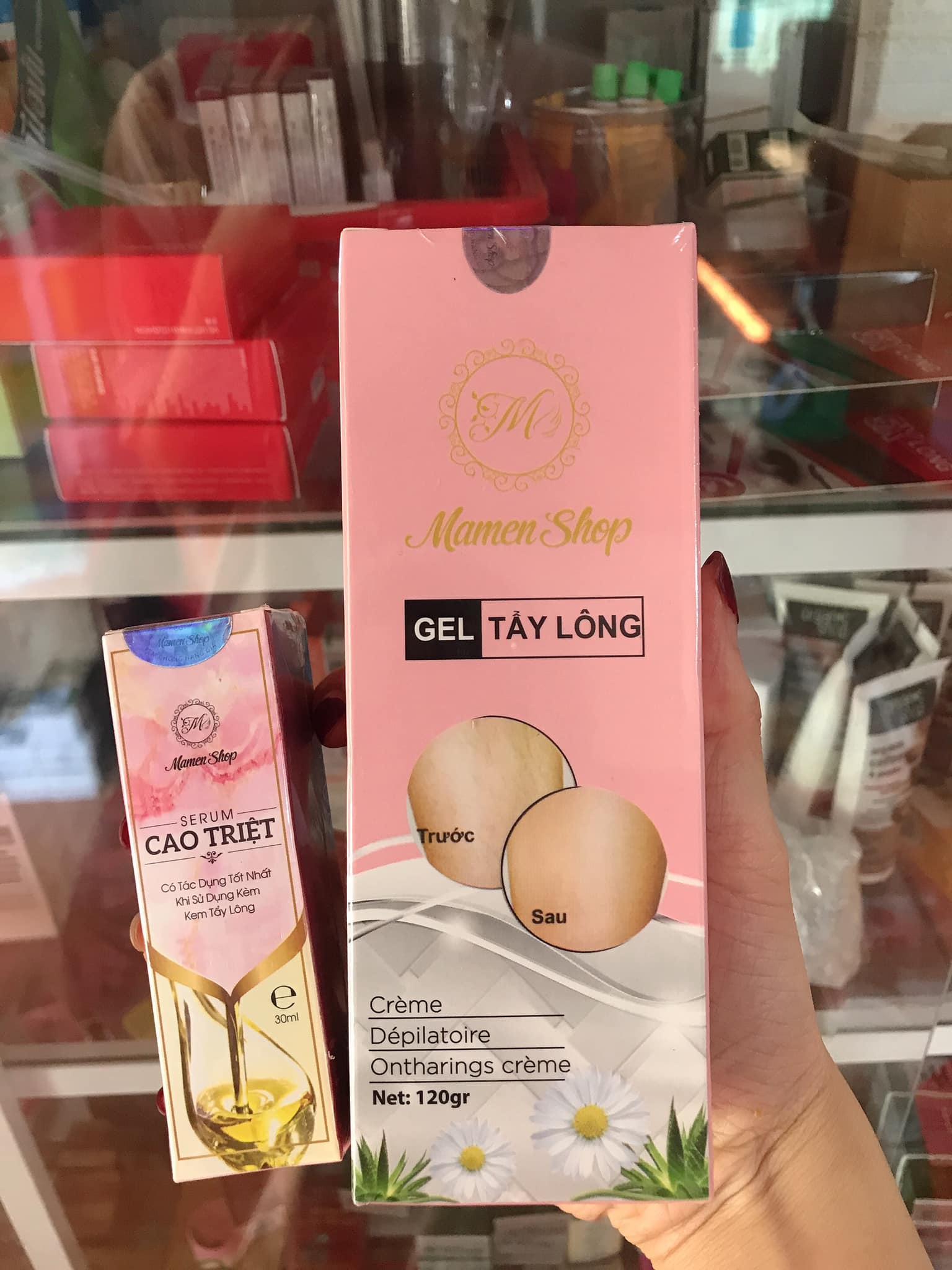 [Mua 1 Tặng 1] Kem Tẩy Lông Mamen Shop