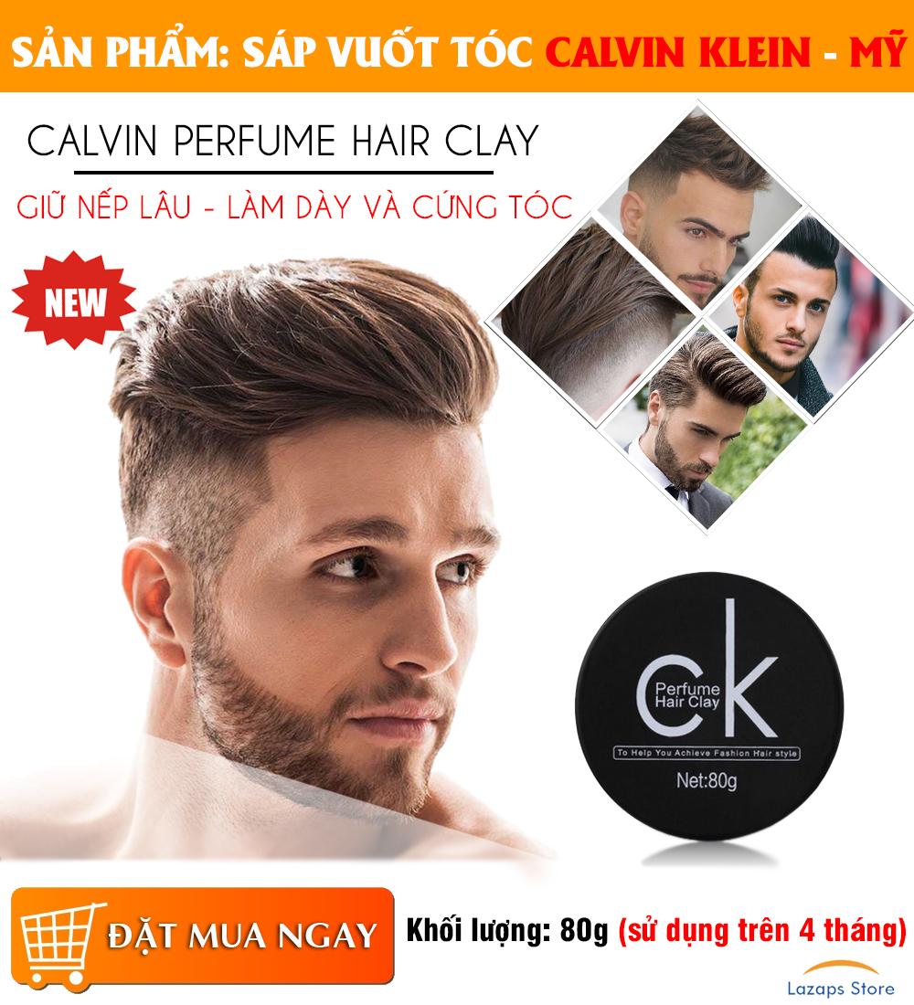 Sáp Vuốt Tóc Sáp Vuốt Tóc Nam Ck Perfume Hair Clay Keo Vuốt Tóc Nam Wax Vuốt Tóc Clay Wax Hair - Giúp Tóc Giữ Nếp Chất Sáp Mềm Dễ Vuốt Hương Thơm Dễ Chịu Không Gây Bết Dính Không Gây Hại Tóc Là Lựa Chọn Cho Tóc Khó Vào Nếp!