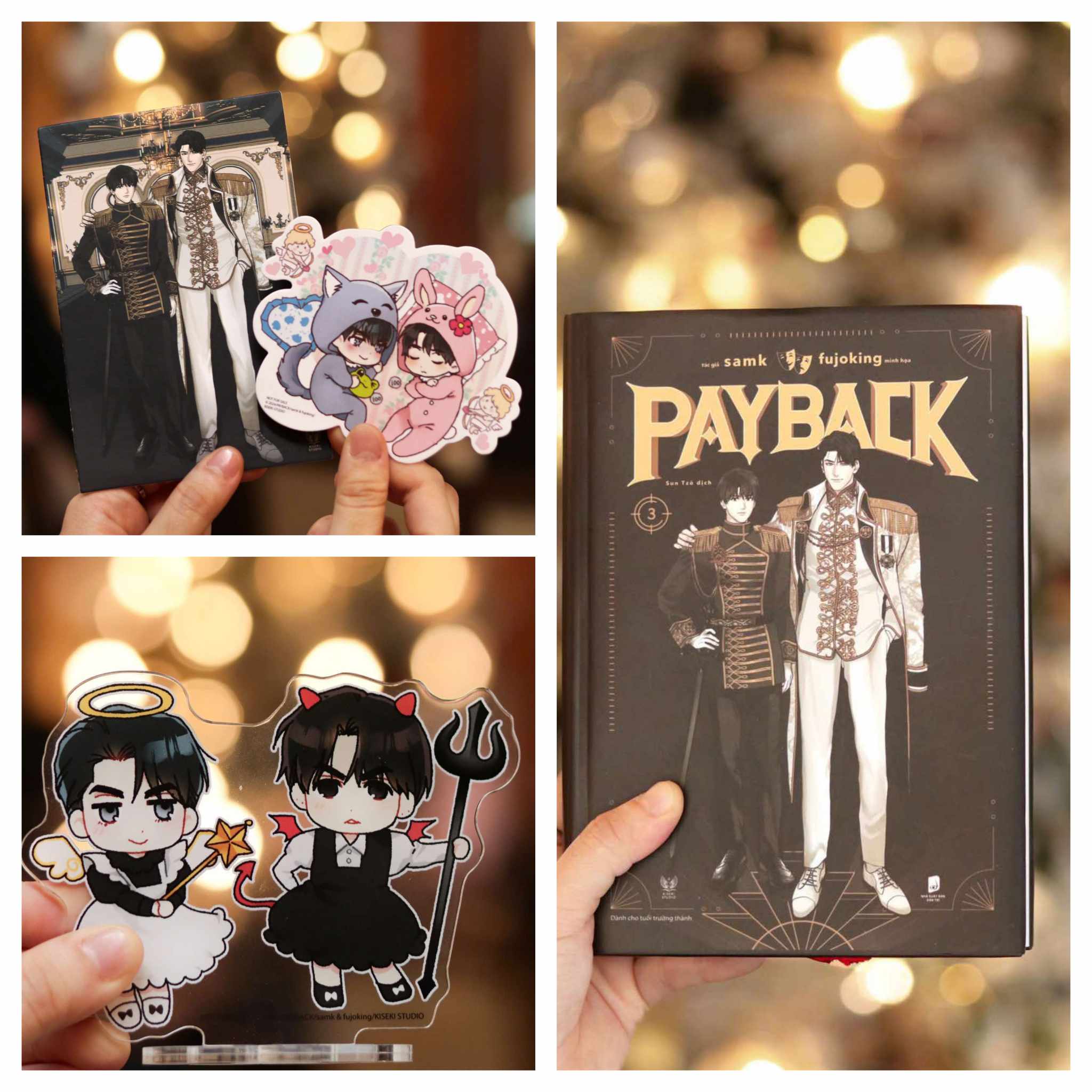 Sách - Payback TẬP 1TẬP 2 TẬP 3 TẬP 4 - SAMK