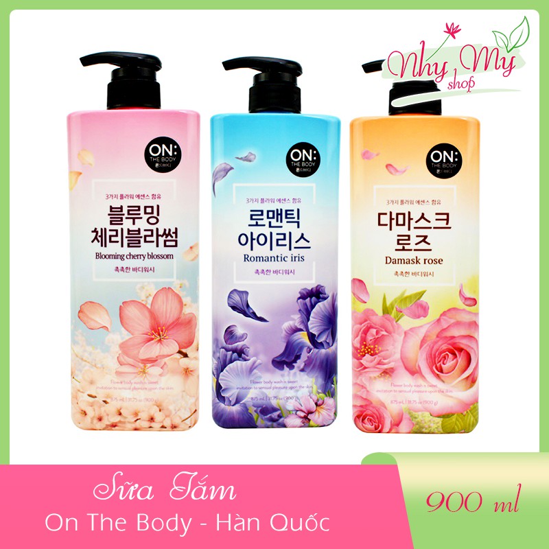 Sữa tắm on the body 900g sản phẩm tốt chất lượng cao cam kết như hình độ bền cao xin vui lòng inbox shop để được tư vấn thêm về thông tin chi tiết sản phẩm